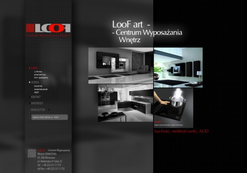 Strona główna firmy LooF Art